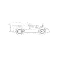 2700 - ALFA ROMEO Tipo 33TT3 – 15#60 – Le Mans 1973 – bleu