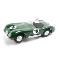 0050 - Jaguar XK120  C - Jaguar C Type - Le Mans 1953 - 01#18 - vert
