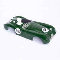 0050 Châssis Nu - Jaguar XK120  C - Jaguar C Type - Le Mans 1953 - vert-01#18  - Kit vibreur ou Câblage DC